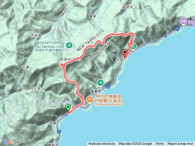 桃源谷步道（大溪上，大里下）