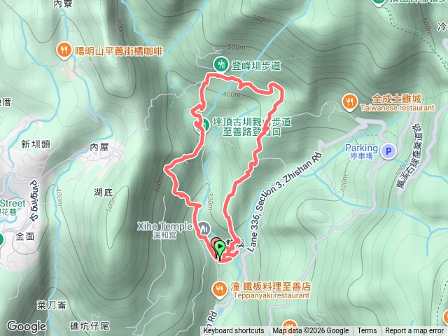 20261010聖人瀑布聖人崙登峰圳大崎頭步道O型