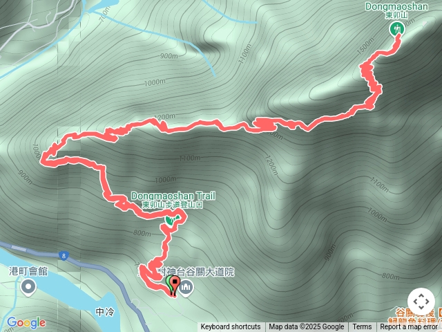 台中谷關 東卯山步道