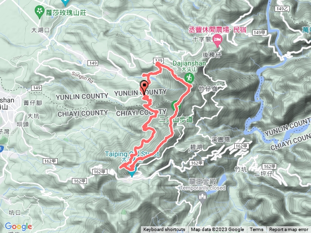 雲嘉六連峰（山豬湖起登經10-5預覽圖