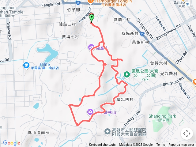 高雄鳳山鳳凰山