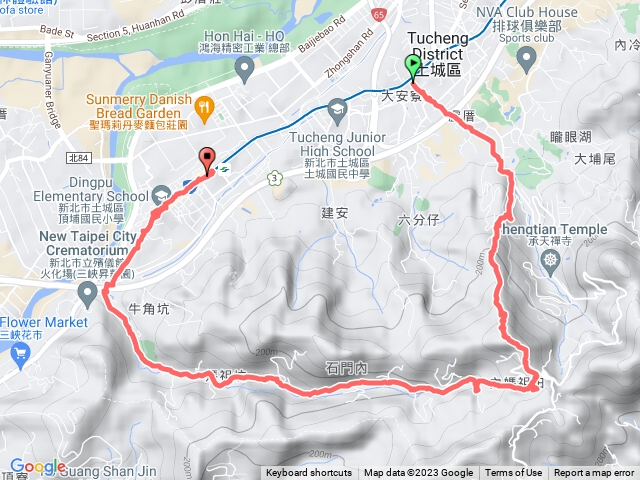 土城區油桐花步道