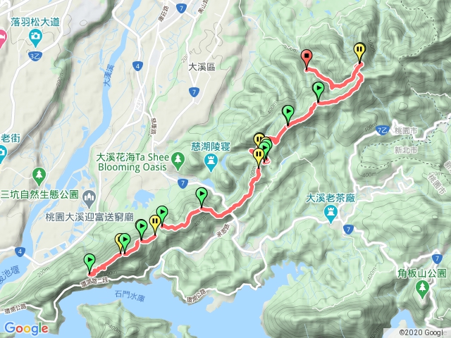 溪洲山縱走金面山