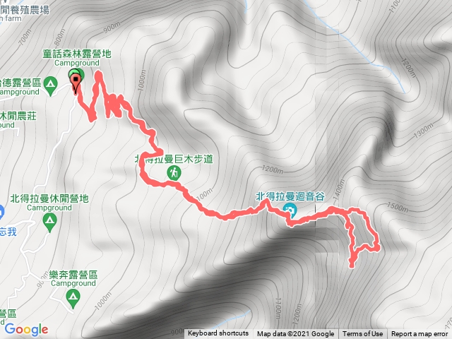 20210904北得拉曼巨木群步道