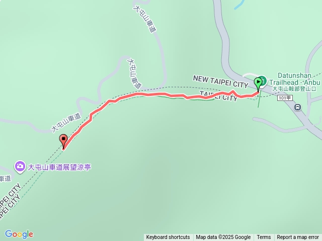 【任務一】2025臺北大縱走臺北大縱走第二段：二子坪至小油坑202512281154預覽圖