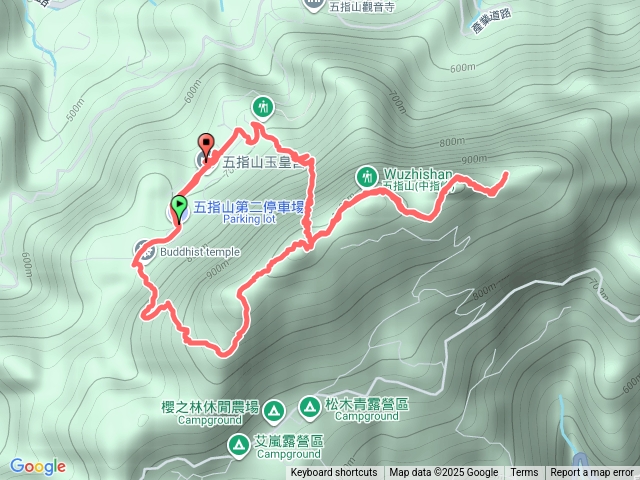五指山登山步道O型預覽圖