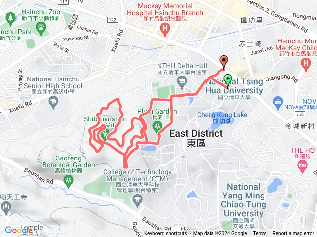 清華大學十八尖山