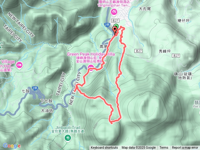 天籟-頂中股山冷水大山-榮潤古道 O行走