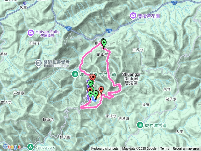 2025.07.26柑腳崩山坑古道-大埤古道（柯家古厝線）-風口鞍部-柑腳山山腰古道-柑腳山-黃德公祠-下坑古道O行