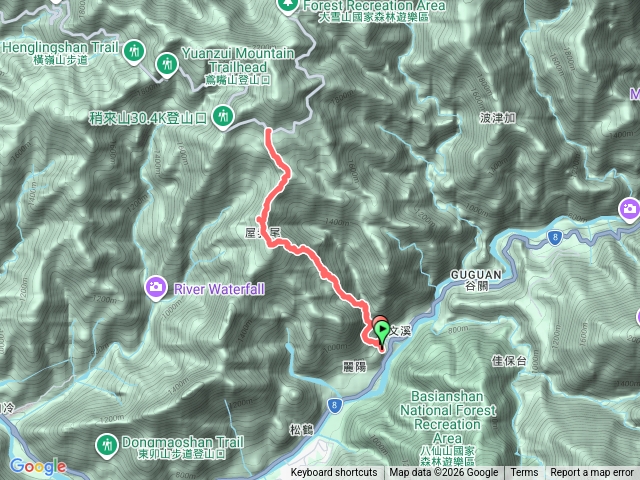 屋我尾山上大雪山
