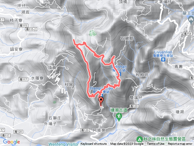 阿拔泉山稜線步道O型