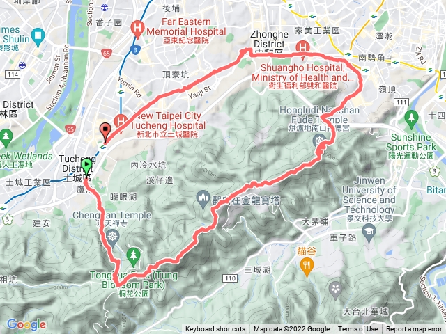 健行日記006 ─ 土城天上山到中和烘爐地
