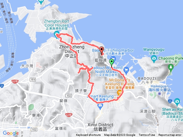 槓子寮砲台 槓子寮山 龍崗步道 正濱漁港 阿根納造船廠