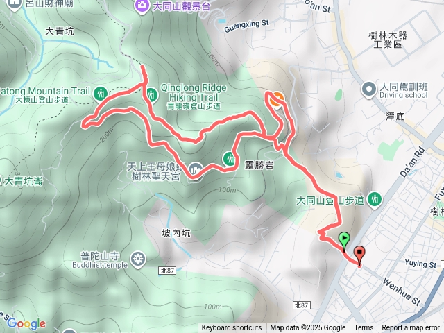 樹林大同山青龍嶺