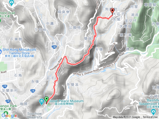 尾崙水圳．狗殷勤古道．平明步道