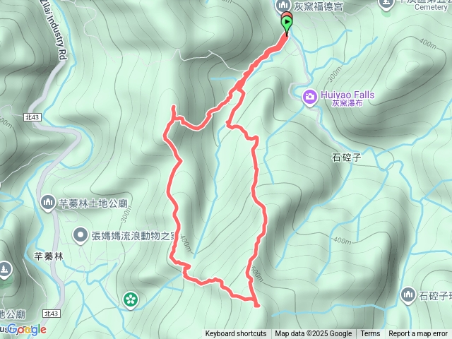 20251115平溪-萬寶洞站-灰窯橋-善覺寺-畝畝山北稜-畝畝山-平溪子山-灰窯橋