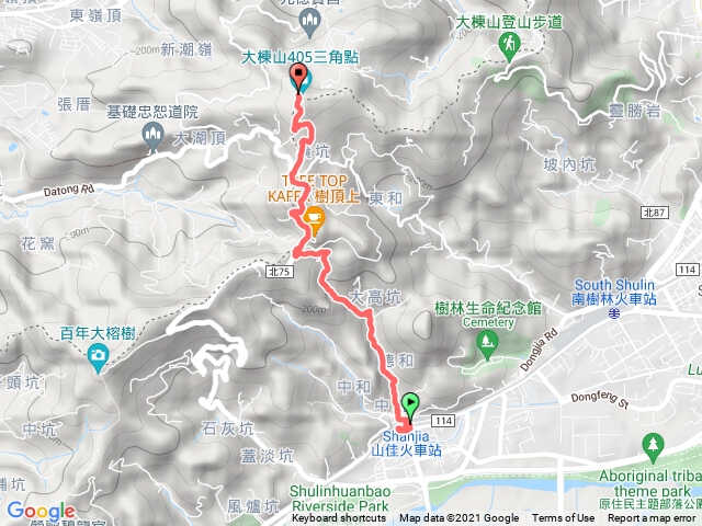 20211127 狂風暴雨山佳大凍山