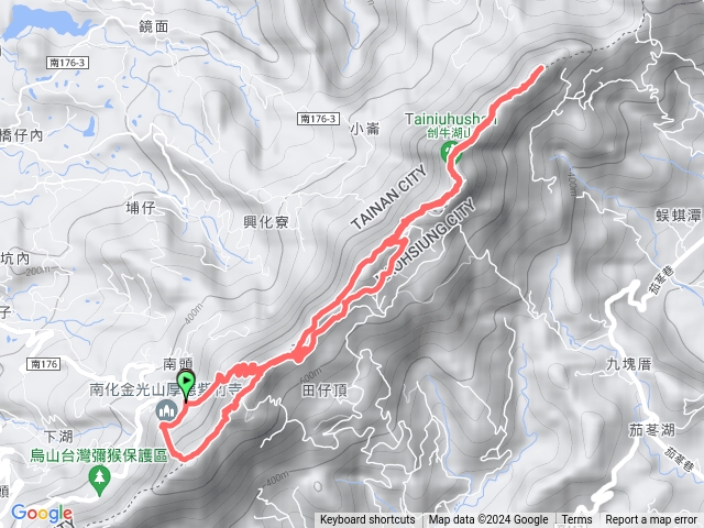 240215-烏山中段(厚德紫竹寺-大竹崙山-小百岳070刣牛湖山-烏山小8繞)。美美兔年初六開工嘍～。