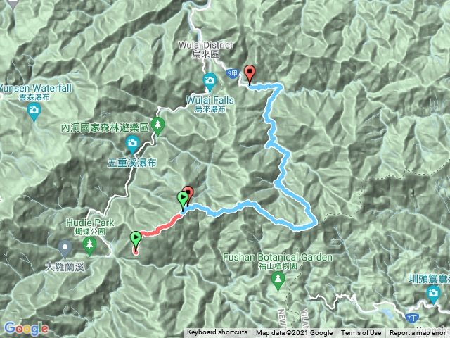 烏來三姑縱走(波露山露門山阿玉山)