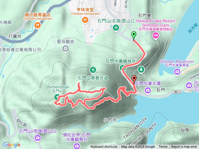 太平山-清水坑山-石門山逆時針O繞預覽圖