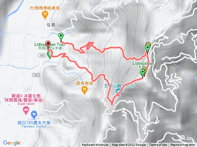 笠頂山4上3下O型