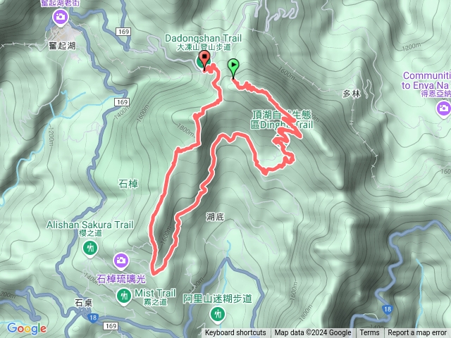 大棟山走頂湖預覽圖