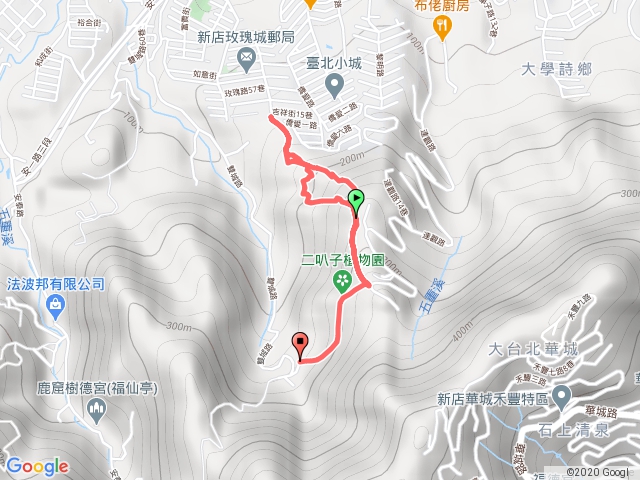 二叭子植物園步道