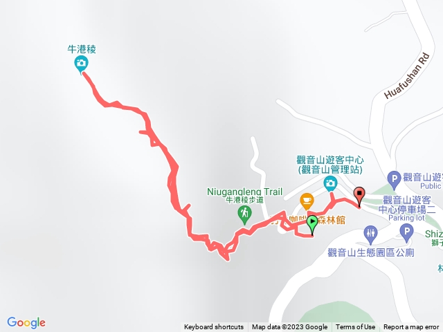 遊客中心-牛港稜步道