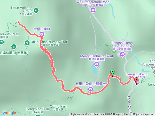 元旦七星山主峰東峰預覽圖