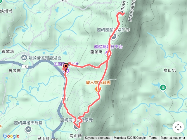 114.5.17五間登山步道