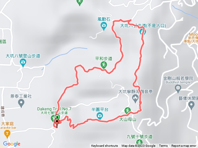 大坑6號上7號下