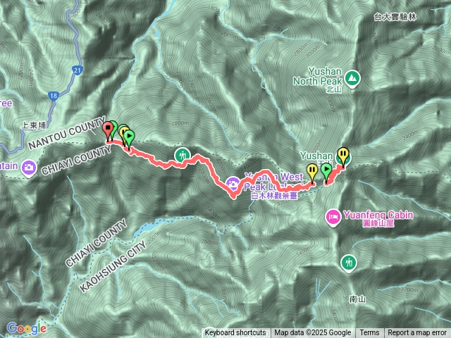 玉山主峰2025/10/28-29