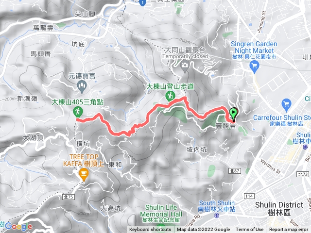 大同山青龍嶺大棟山