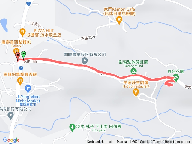 下奎柔山百合花園