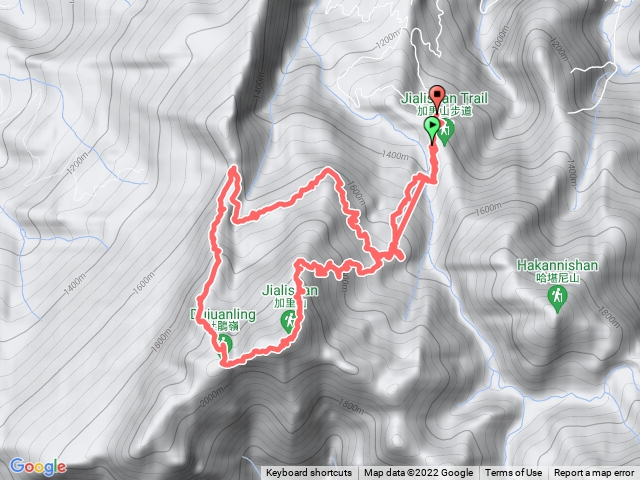 加里山（杜加縱走）
