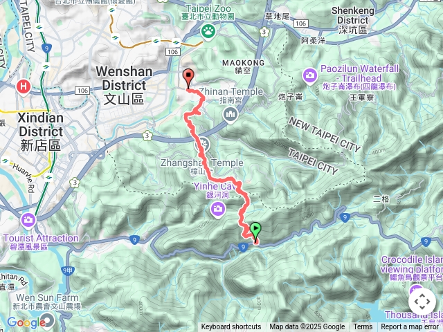 北宣線貓空越嶺步道樟山步道