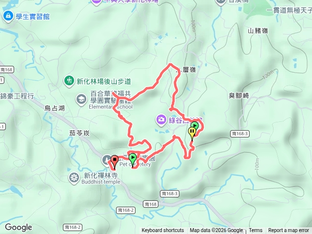 新化林場O型步道（慈惠堂旁起登）預覽圖