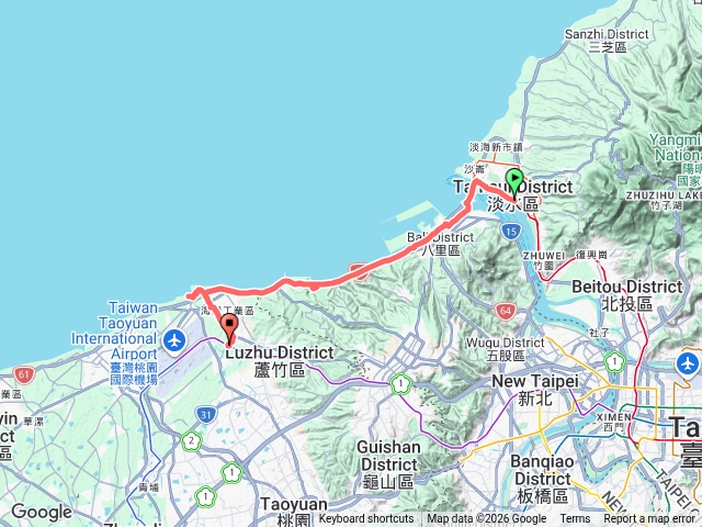 20260522 淡江大橋至竹圍漁港 西濱UBike騎行 順遊 水牛坑大峽谷