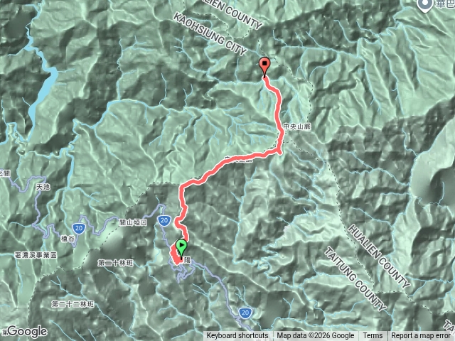 南二段Day1 向陽登山口至拉庫音溪預覽圖
