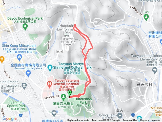 虎頭山梅園（來回）