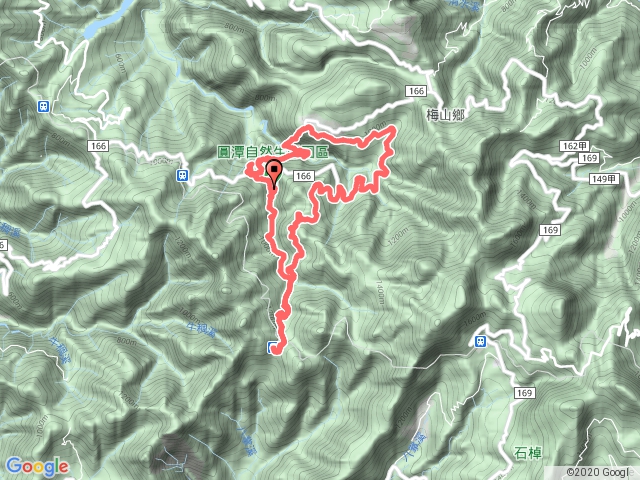 圓水古道上水社寮接瑞水步道轉瑞里下青年嶺步道經蝙蝠洞燕子崖接雲潭及圓潭步道大O型 (圓潭自然生態園區來回)