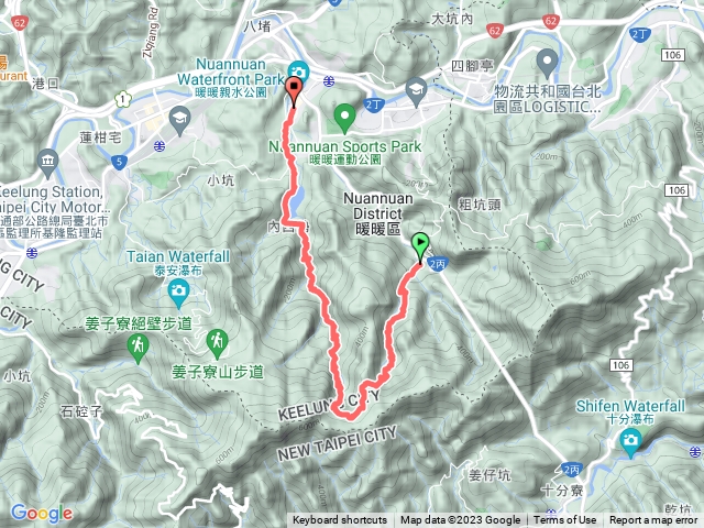 暖東峽谷-消懇嶺古道-西勢坑古道-暖暖