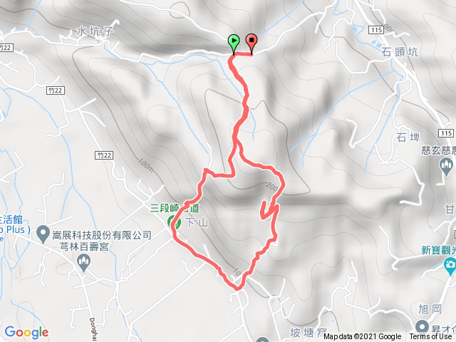 1100131月桃窩連走三段崎往埤塘窩P繞