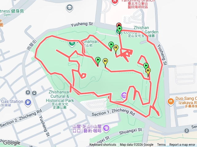 芝山岩步道 & 芝山文化生態綠園 午後健行預覽圖
