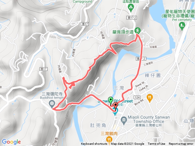 龍峎頂步道
