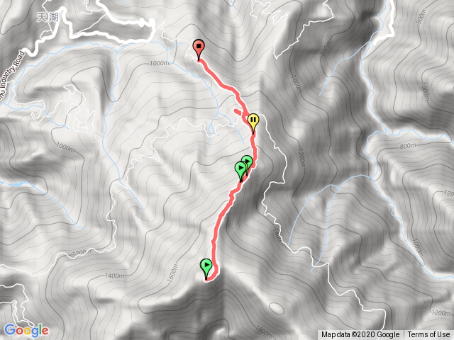 油羅山第3登山口往返