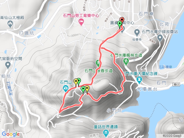 石門山北端入口o型