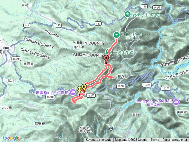 雲嘉五連峰+龜山&碧湖山預覽圖