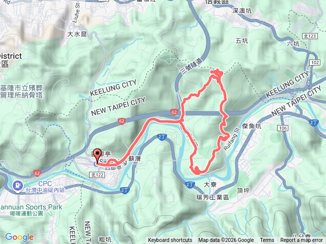 四腳亭車站到砲台預覽圖