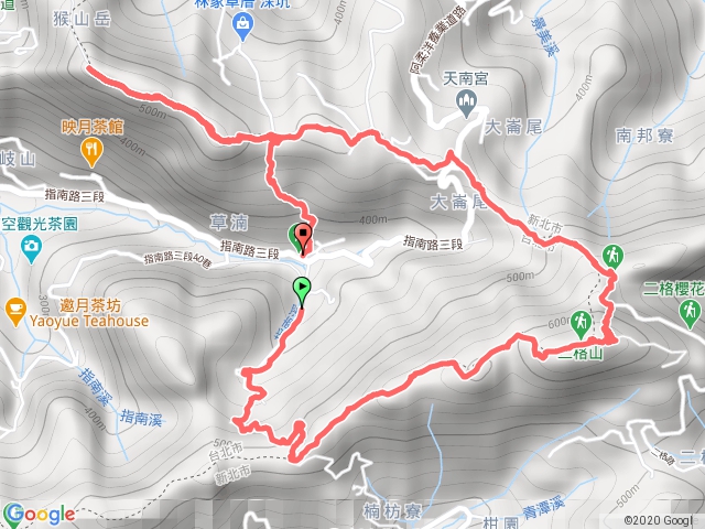 南邦寮山 二格山 猴山岳 O型